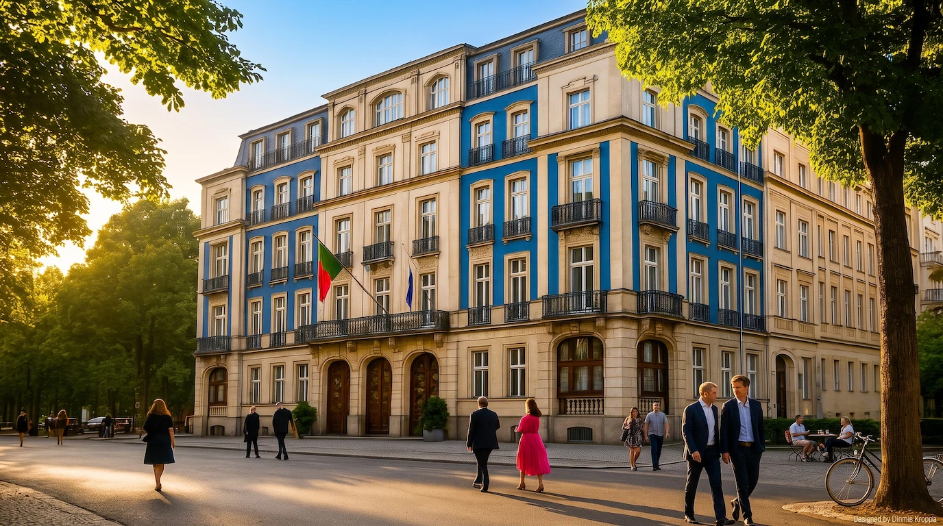 CASIMIRO Architekten – Botschaft P, Außenansicht 1