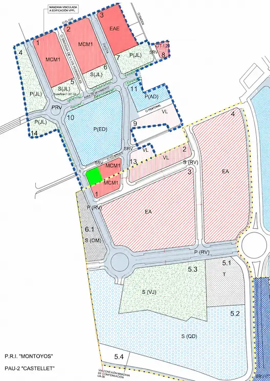 Alicante Sant Vicente - official land-use plan