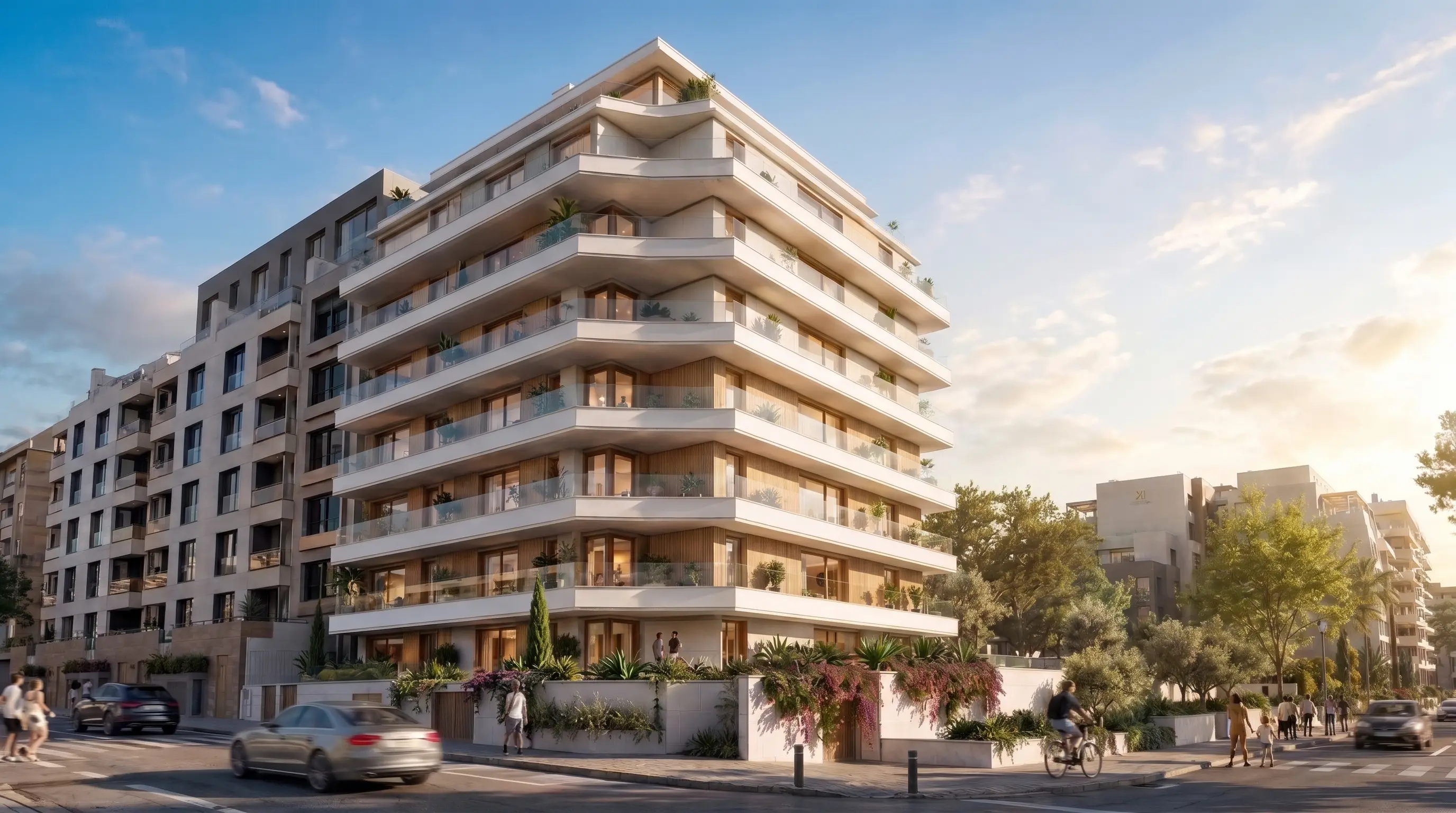 Alicante Sant Vicente - residential building perspective 2